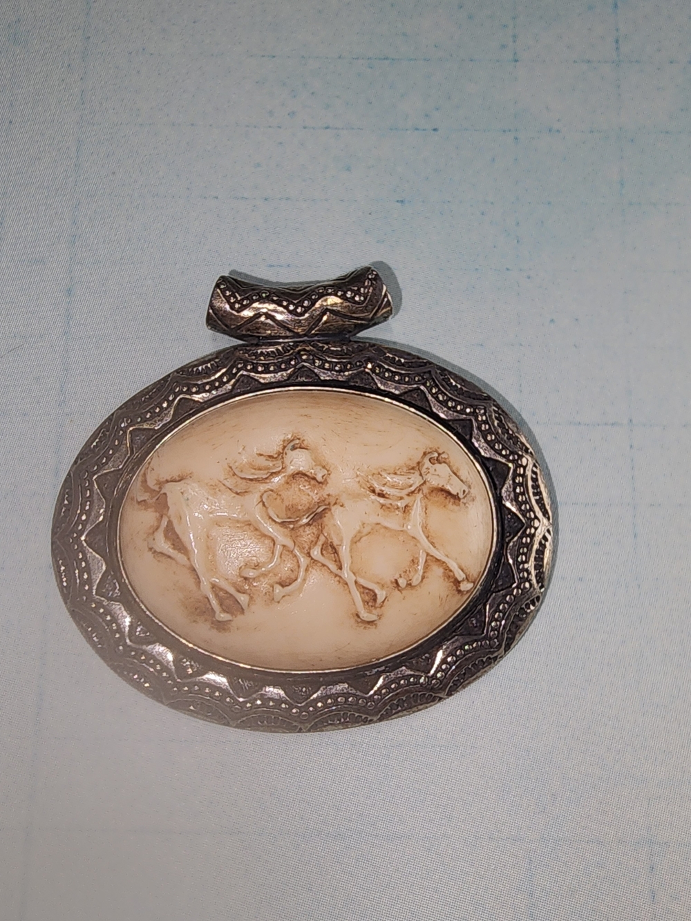 Carolyn Pollack Relios Andre Rodriguez Horse Sterling Pendant